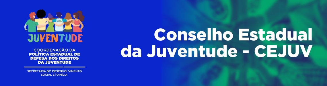 Banner Conselho Estadual da Juventude