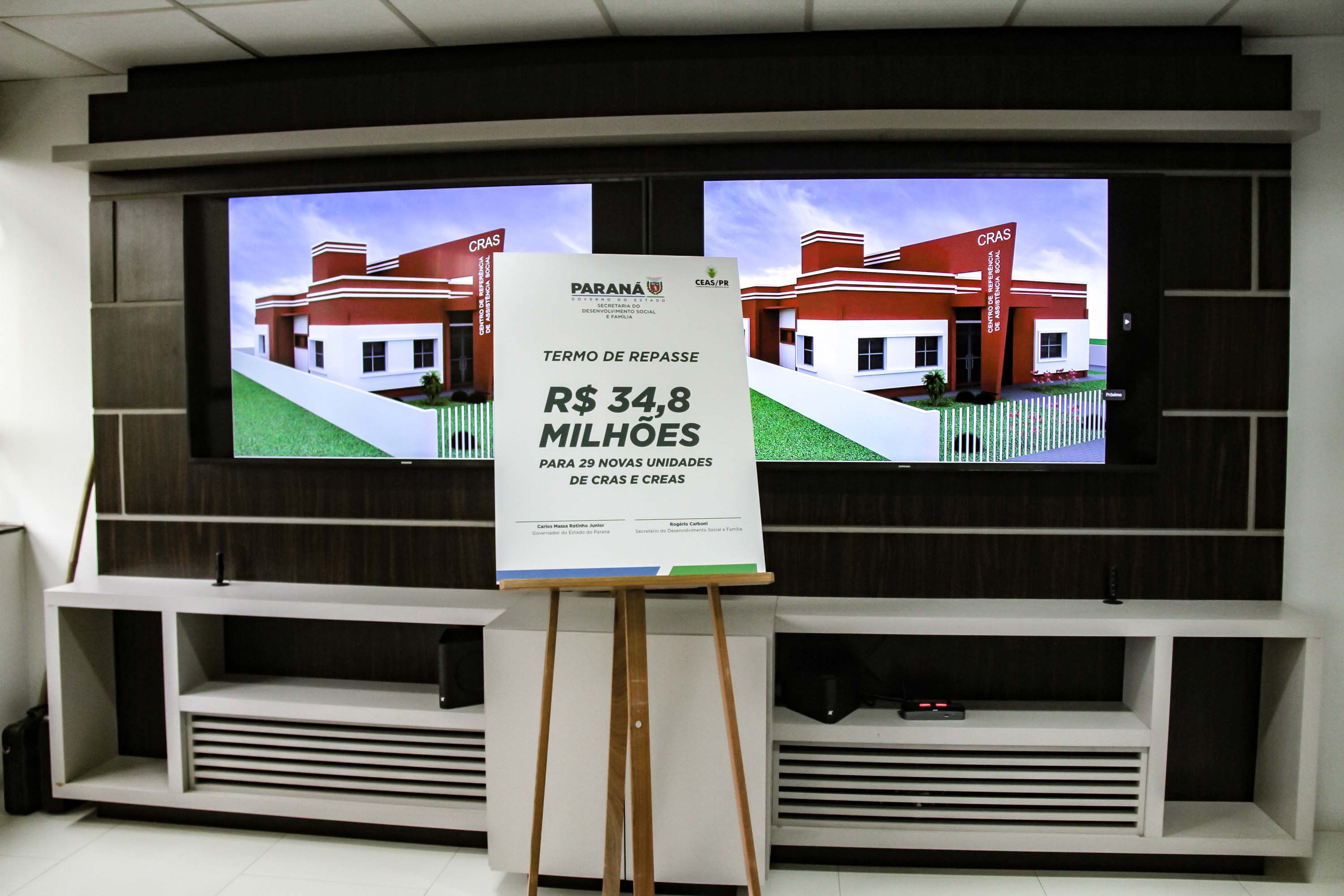 Estado investe R$ 34,8 milhões para ampliar assistência social em 29 municípios