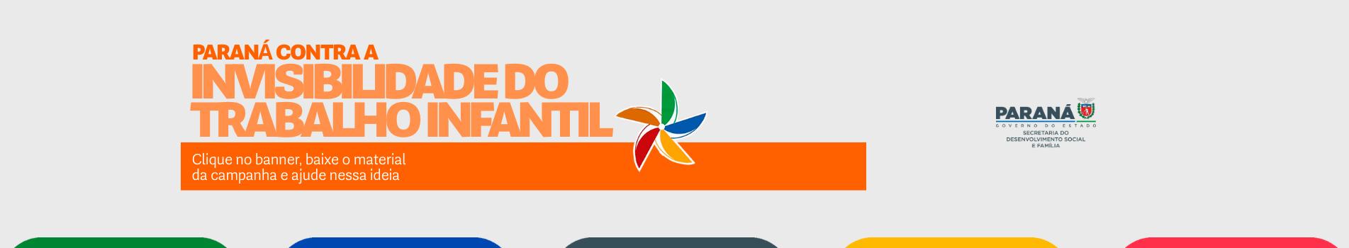 Banner Trabalho Infantil