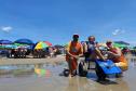 Praia Acessível fecha o verão com recorde de atendimentos e relatos emocionantes