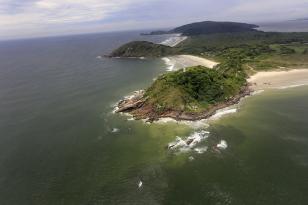 Ilha do Mel- imagem aérea