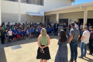 Crianças da APAM realizam apresentação cultural 