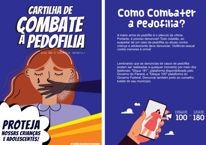 Governo do Paraná lança cartilha para a Semana Estadual Todos Contra a Pedofilia
