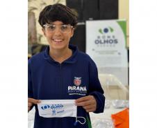 Estado entrega mais 589 óculos do Programa Bons Olhos Paraná para alunos da rede pública