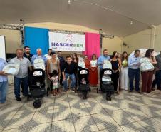 Estado entrega mais 607 kits para bebês; 2,2 mil famílias já foram contempladas