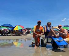 Praia Acessível fecha o verão com recorde de atendimentos e relatos emocionantes