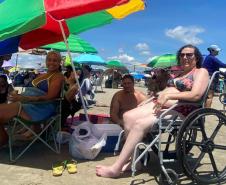 Praia Acessível fecha o verão com recorde de atendimentos e relatos emocionantes