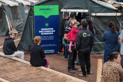 Mais 241 famílias de Rio Bonito do Iguaçu recebem auxílio de R$ 1 mil do Estado