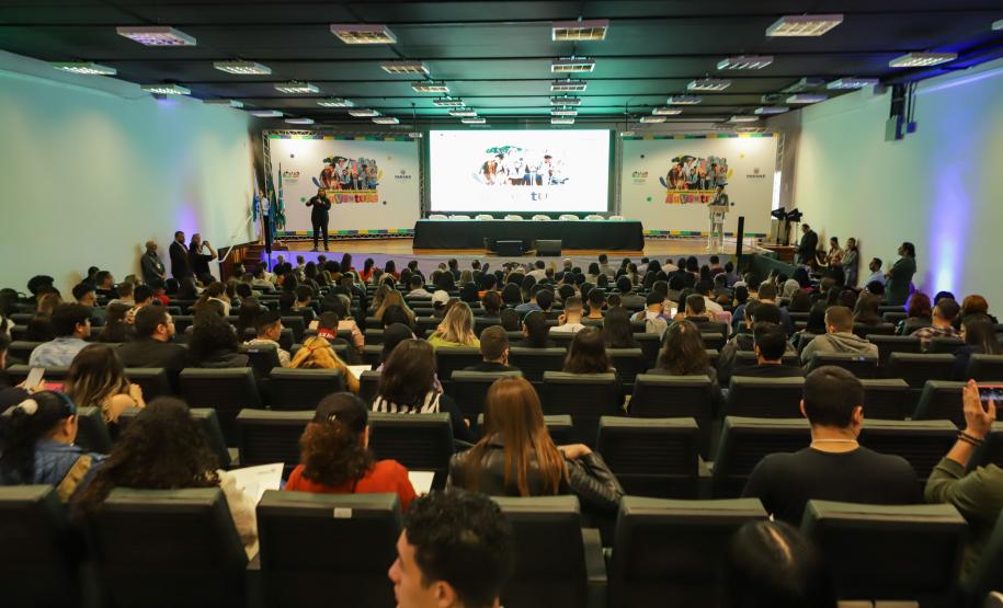A Secretaria de Estado do Desenvolvimento Social e Família (Sedef) e o Conselho Estadual da Juventude, realizam a Conferência Estadual da Juventude, realizado no Setor de Educação Profissional e Tecnológico da UFPR. Foto: Roberto Dziura Jr/AEN