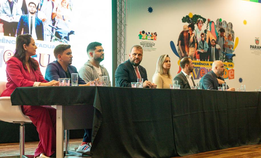 A Secretaria de Estado do Desenvolvimento Social e Família (Sedef) e o Conselho Estadual da Juventude, realizam a Conferência Estadual da Juventude, realizado no Setor de Educação Profissional e Tecnológico da UFPR. Foto: Roberto Dziura Jr/AEN
