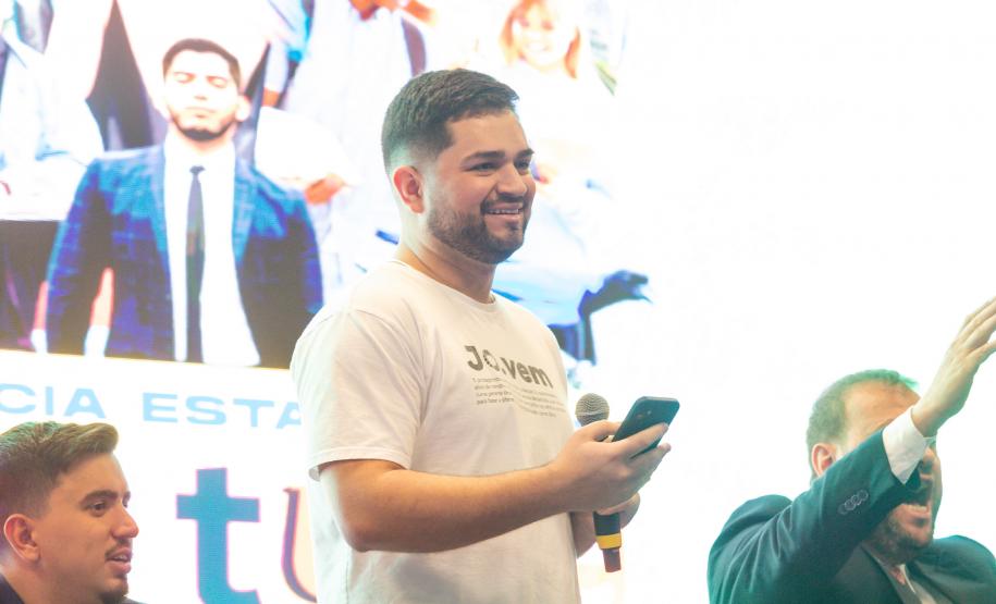 A Secretaria de Estado do Desenvolvimento Social e Família (Sedef) e o Conselho Estadual da Juventude, realizam a Conferência Estadual da Juventude, realizado no Setor de Educação Profissional e Tecnológico da UFPR. Foto: Roberto Dziura Jr/AEN