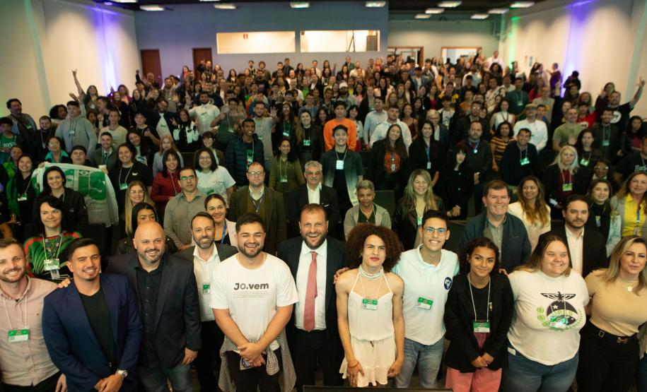 A Secretaria de Estado do Desenvolvimento Social e Família (Sedef) e o Conselho Estadual da Juventude, realizam a Conferência Estadual da Juventude, realizado no Setor de Educação Profissional e Tecnológico da UFPR. Foto: Roberto Dziura Jr/AEN