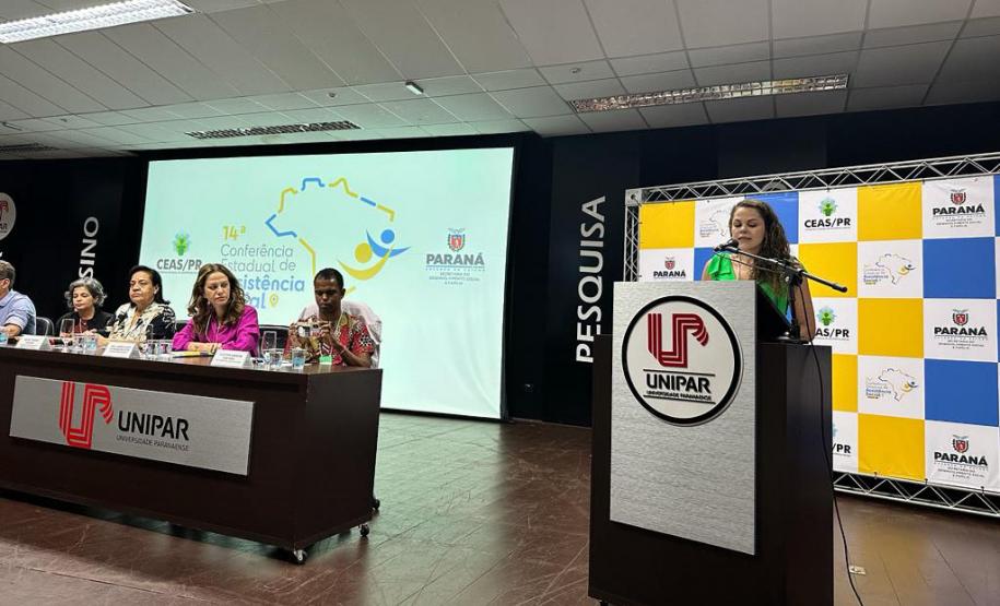 XIV Conferência Estadual da Assistência Social, em Cascavel