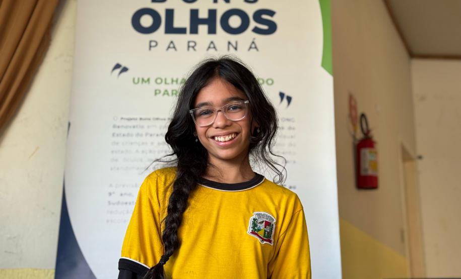 Programa Bons Olhos Paraná já atendeu 6,3 mil alunos com óculos gratuitos