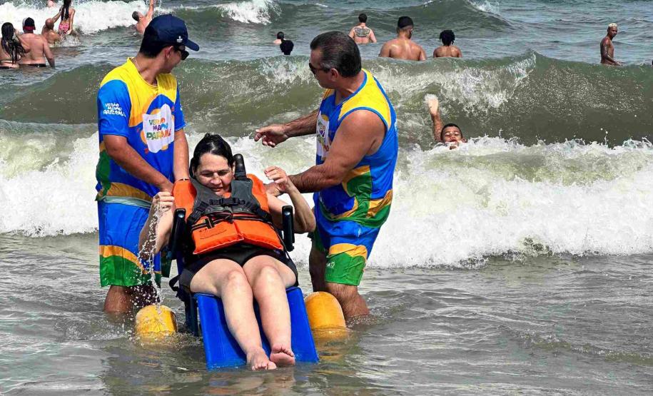 Programa Praia Acessível inclui novos pontos nas costas Noroeste e Oeste do Estado